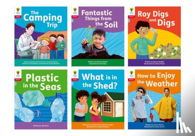 Shipton, Paul, Rushton, Abbie, Heddle, Becca, Hunt, Jilly - Oxford Reading Tree: Floppy's Phonics Decoding Practice: Oxford Level 4: Mixed Pack of 6