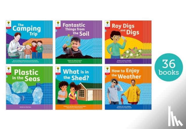 Shipton, Paul, Rushton, Abbie, Heddle, Becca, Hunt, Jilly - Oxford Reading Tree: Floppy's Phonics Decoding Practice: Oxford Level 4: Class Pack of 36