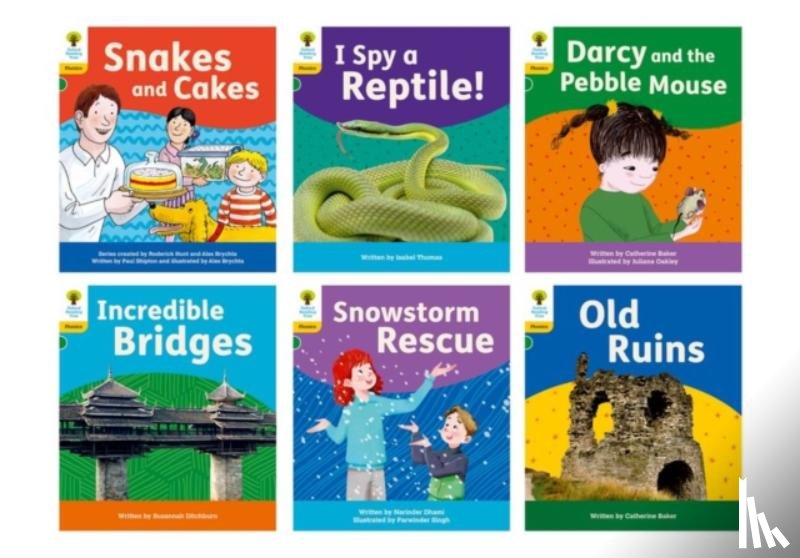 Shipton, Paul, Thomas, Isabel, Baker, Catherine, Ditchburn, Suzannah - Oxford Reading Tree: Floppy's Phonics Decoding Practice: Oxford Level 5: Mixed Pack of 6