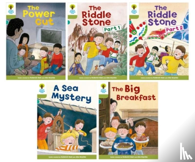 Hunt, Roderick - Oxford Reading Tree: Biff, Chip and Kipper Stories: Oxford Level 7: Mixed Pack 5