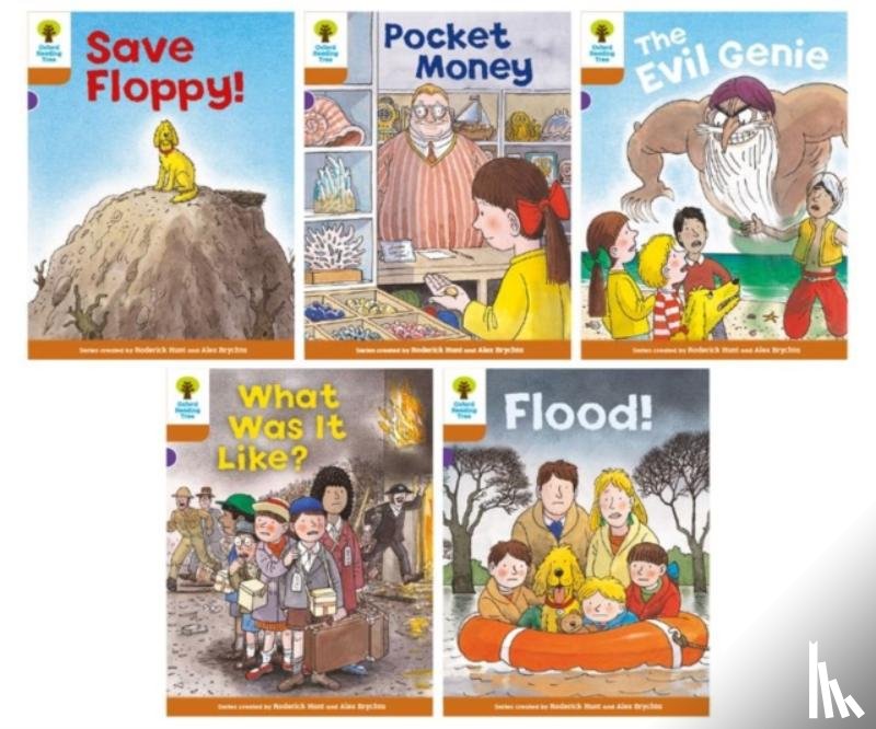 Hunt, Roderick - Oxford Reading Tree: Biff, Chip and Kipper Stories: Oxford Level 8: Mixed Pack 5