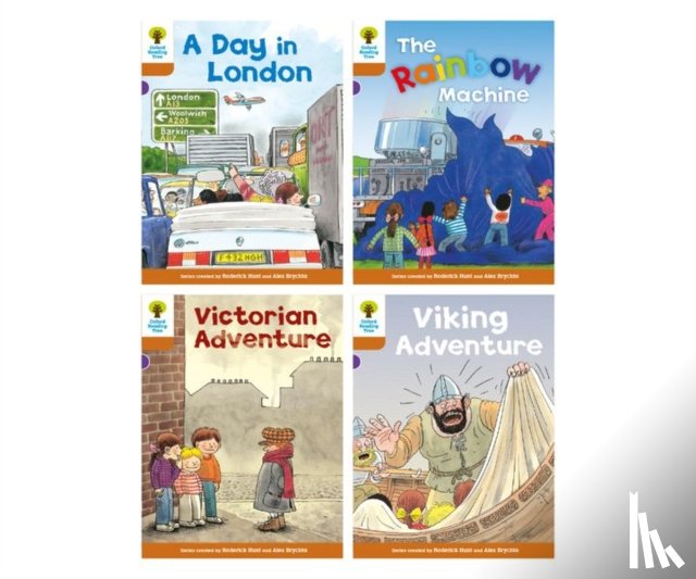 Hunt, Roderick - Oxford Reading Tree: Biff, Chip and Kipper Stories: Oxford Level 8: Mixed Pack of 4