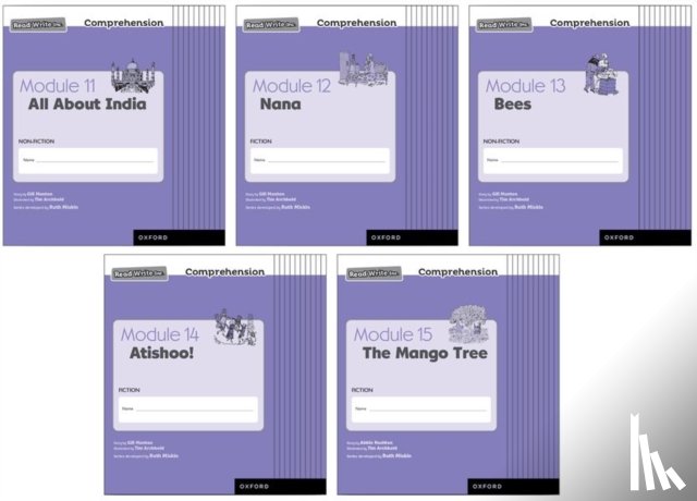  - Read Write Inc. Comprehension: Modules 11-15 Class Pack of 50 (10 of each title)