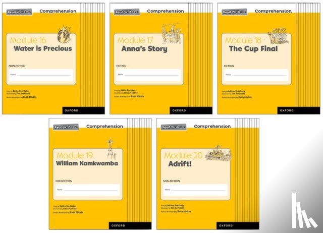  - Read Write Inc. Comprehension: Modules 16-20 Class Pack of 50 (10 of each title)