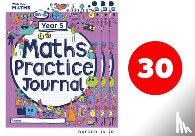 Hamilton, Caroline - White Rose Maths Practice Journals Year 5 Workbooks: Pack of 30