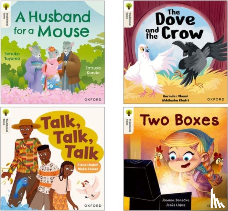 Undrill, Fiona, Dhami, Narinder, Toyama, Setsuko, Benecke, Joanna - Oxford Reading Tree Traditional Tales: Level 6: Pack of 4: More Stories