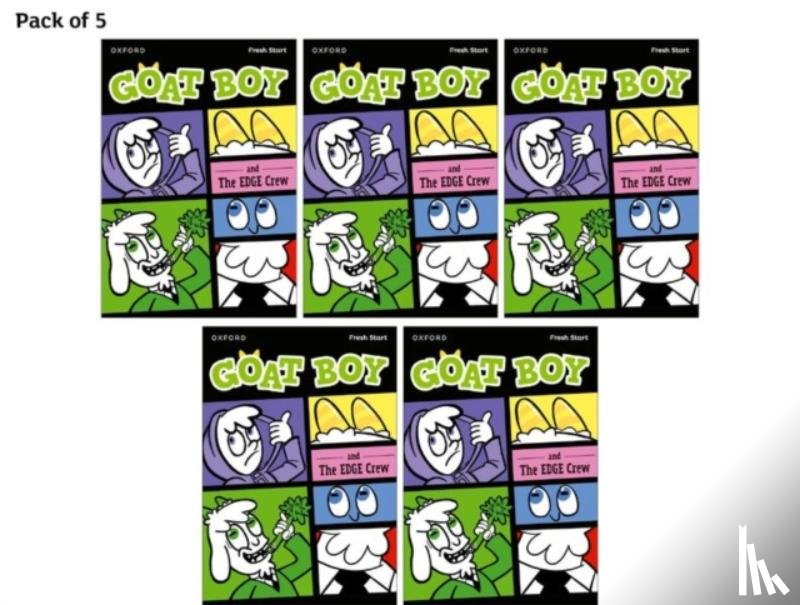 Thomas, Isabel, Kuenzler, Lou - Read Write Inc. Fresh Start Readers: Book 14: Goat Boy & The EDGE Crew - Pack of 5