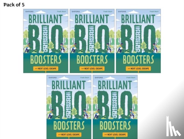 Hulme-Cross, Benjamin, Savage, JD - Read Write Inc. Fresh Start Readers: Book 16: Brilliant Bio Boosters & Next Level Escape - Pack of 5