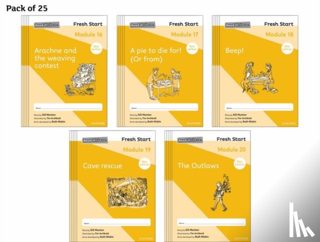 Munton, Gill - Read Write Inc. Fresh Start: 2024 Modules 16-20 - Pack of 25