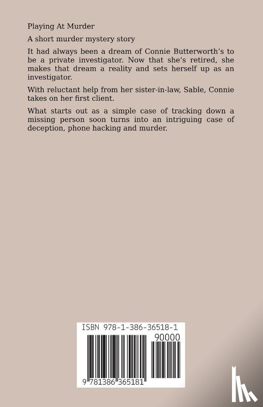 Larkin, Gillian - Playing At Murder
