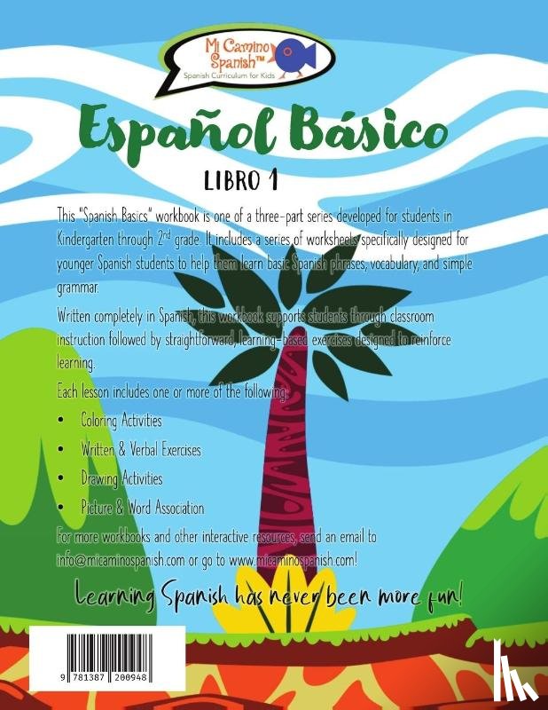 Spanish(tm), Mi Camino - Espanol Basico para Ninos, Libro 1