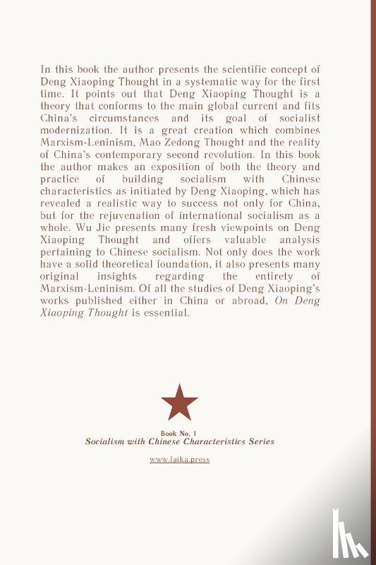Jie, Wu - On Deng Xiaoping Thought