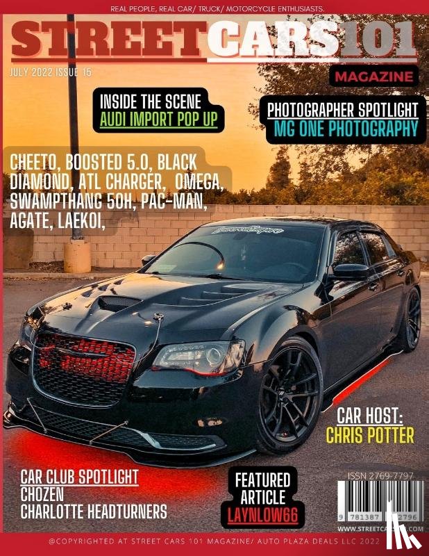 Magazine, Street Cars 101 - Street Cars 101 Magazine- July 2022 Issue 15