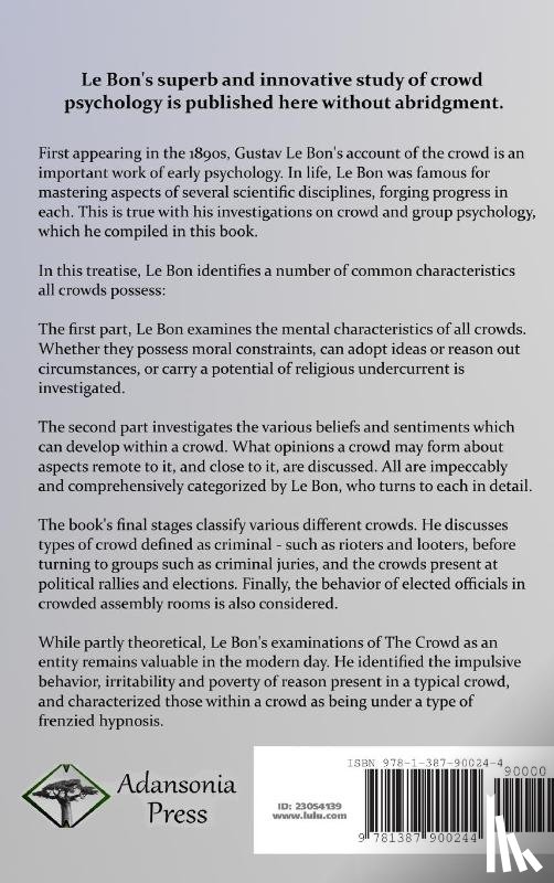 Bon, Gustav Le - The Crowd