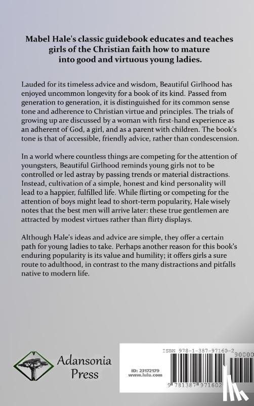 Hale, Mabel - Beautiful Girlhood