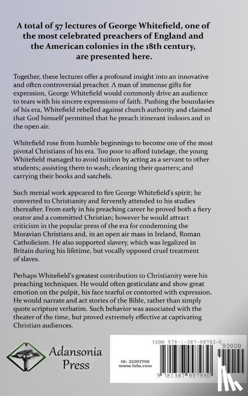 Whitefield, George - Sermons of George Whitefield