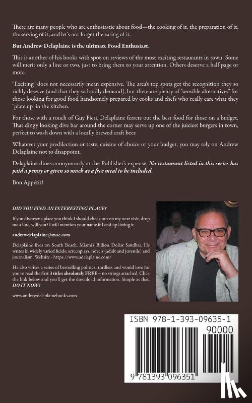 Delaplaine, Andrew - 2021 Los Angeles Restaurants - The Food Enthusiast's Long Weekend Guide
