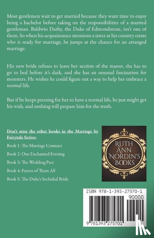 Nordin, Ruth Ann - The Duke's Secluded Bride
