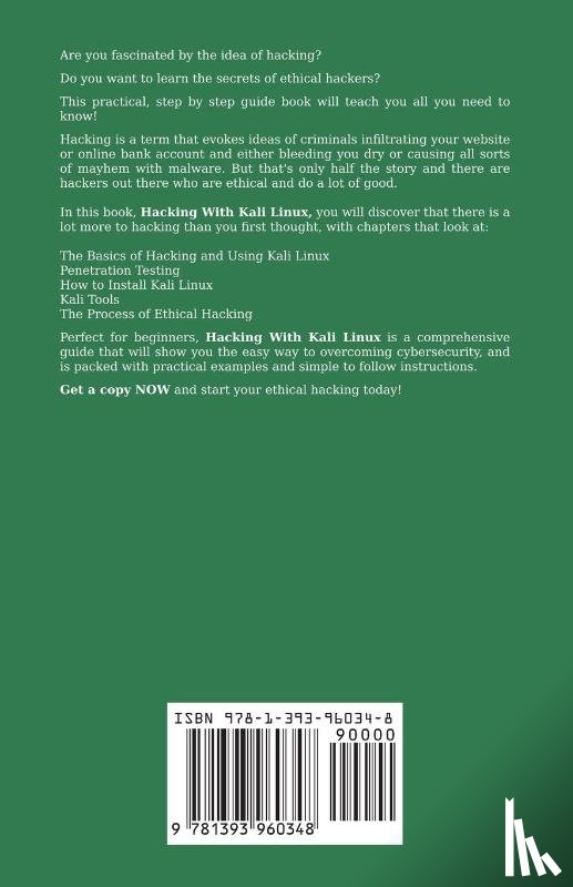 Bradley, Peter - Hacking With Kali Linux