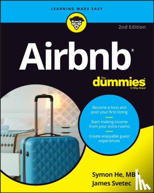 He, Symon, Svetec, James - Airbnb For Dummies