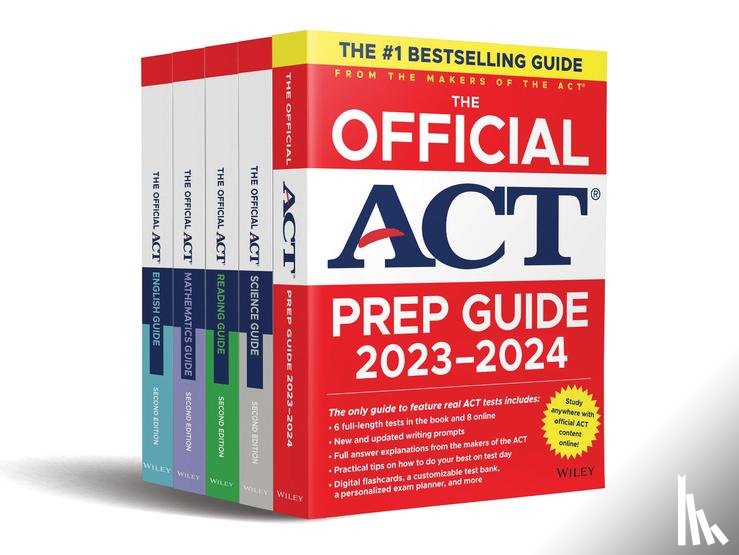 ACT - The Official ACT Prep & Subject Guides 2023-2024 Complete Set