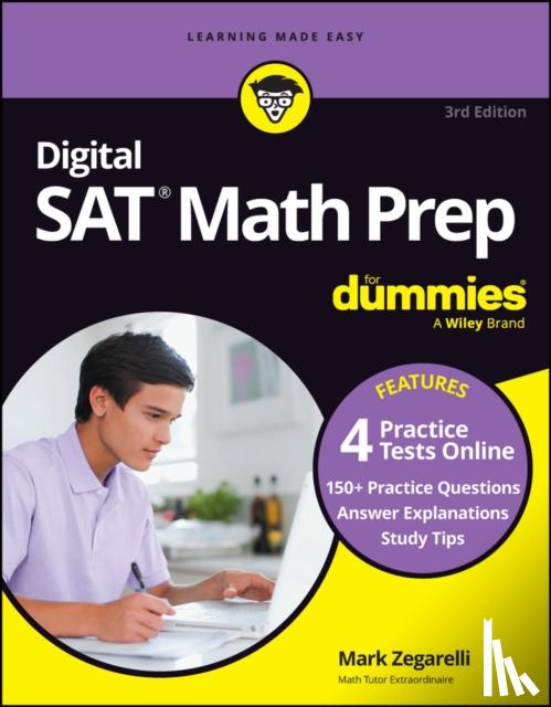 Zegarelli, Mark (Rutgers University) - Digital SAT Math Prep For Dummies, 3rd Edition