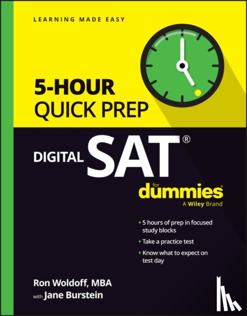 Woldoff, Ron (National Test Prep) - Digital SAT 5-Hour Quick Prep For Dummies