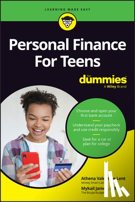 Valentine Lent, Athena (Money Smart Latina), James, Mykail - Personal Finance For Teens For Dummies