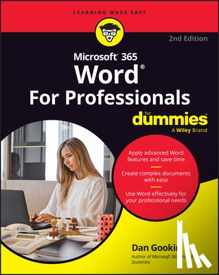 Gookin, Dan - Microsoft 365 Word For Professionals For Dummies