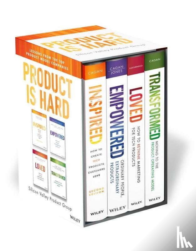 Cagan, Marty, Idiodi, Christian, Hickman, Lea, Jones, Chris - Cagan, M: Product Is Hard Svpg Box Set