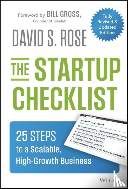 Rose, David S. (Yale University; Stevens Institute of Technology) - The Startup Checklist