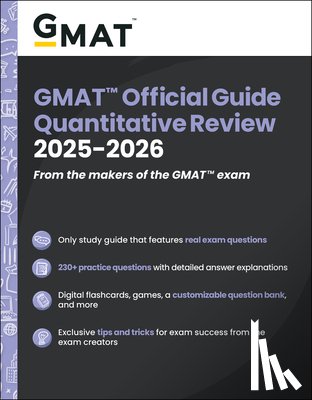 GMAC (Graduate Management Admission Council) - GMAT Official Guide Quantitative Review 2025-2026