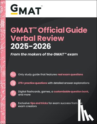 GMAC (Graduate Management Admission Council) - GMAT Official Guide Verbal Review 2025-2026