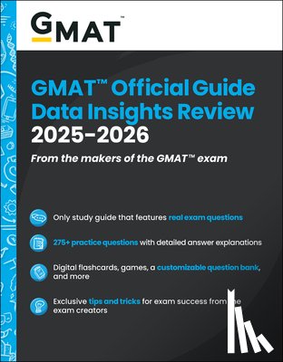 GMAC (Graduate Management Admission Council) - GMAT Official Guide Data Insights Review 2025-2026