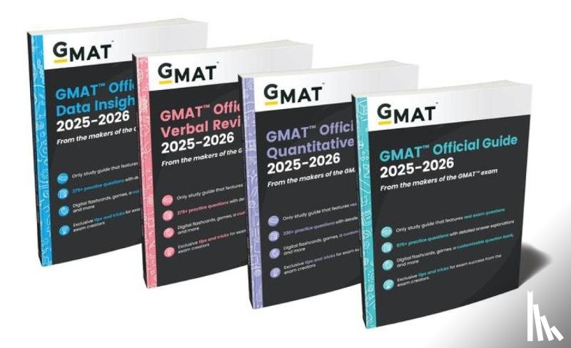GMAC (Graduate Management Admission Council) - GMAT Official Guide 2025-2026 Bundle