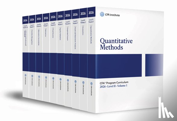 CFA Institute - 2026 CFA Program Curriculum Level II Box Set