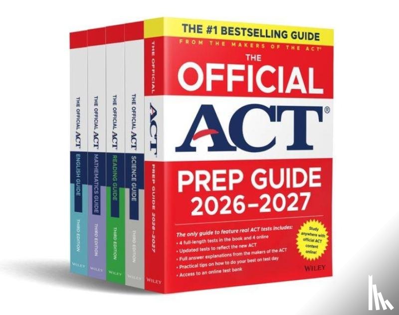 ACT - The Official ACT Prep & Subject Guides 2026-2027 Complete Set