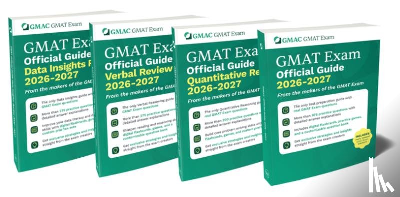 GMAC (Graduate Management Admission Council) - GMAT Official Guide 2026-2027 Bundle