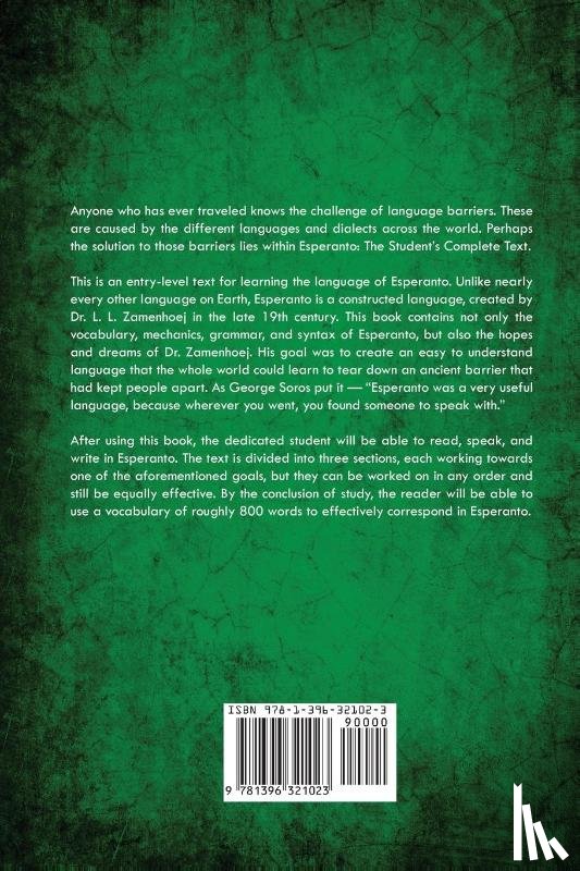 O'Connor, John Charles - Esperanto (the Universal Language)