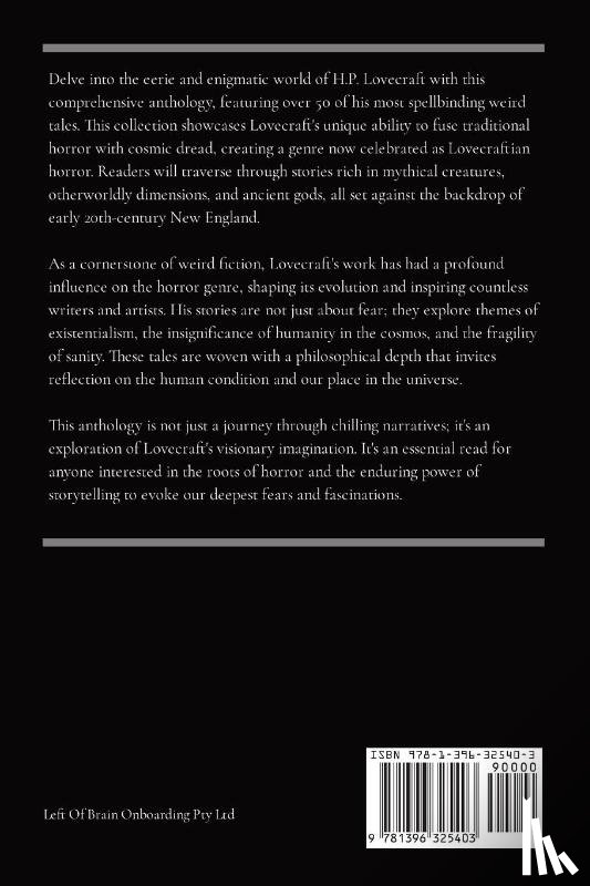 Lovecraft, H. P. - An H. P. Lovecraft Anthology