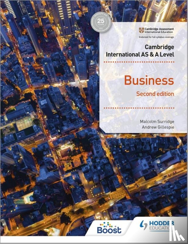 Surridge, Malcolm, Gillespie, Andrew - Cambridge International AS & A Level Business Second Edition