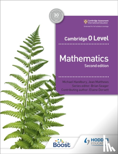Seager, Brian, Handbury, Michael, Matthews, Jean, Jeskins, John - Cambridge O Level Mathematics Second edition