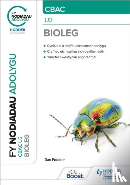 Foulder, Dan - Fy Nodiadau Adolygu: CBAC Bioleg U2 (My Revision Notes: WJEC/Eduqas A-Level Year 2 Biology)