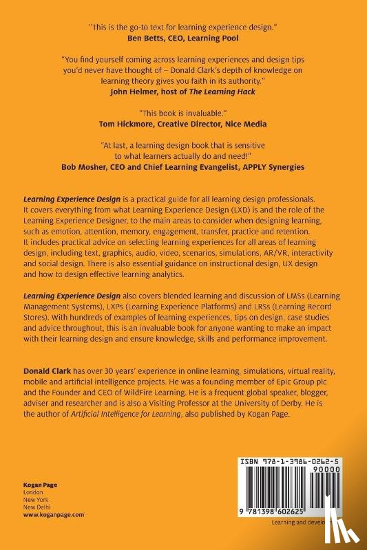 Clark, Donald - Learning Experience Design