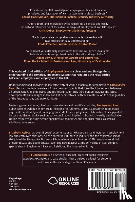 Aylott, Elizabeth - Employment Law