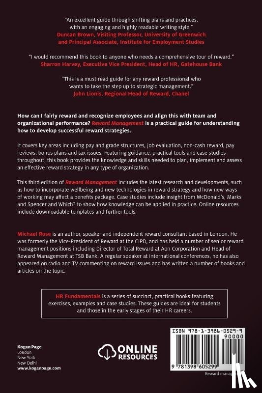 Rose, Michael - Reward Management