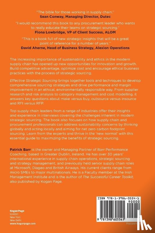 Barr, Patrick - Effective Strategic Sourcing