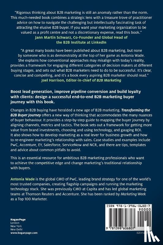 Wade, Antonia - Transforming the B2B Buyer Journey