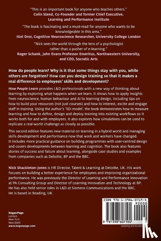 Shackleton-Jones, Nick - How People Learn