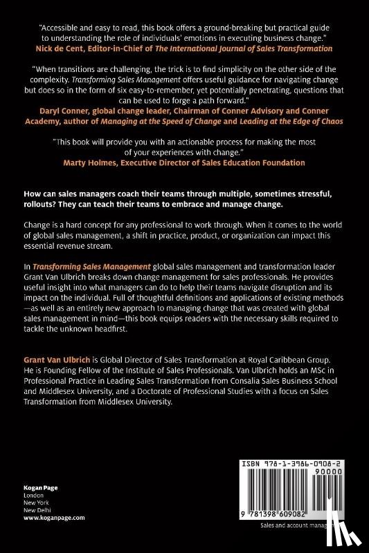 Van Ulbrich, Grant (Global Director of Sales Transformation) - Transforming Sales Management